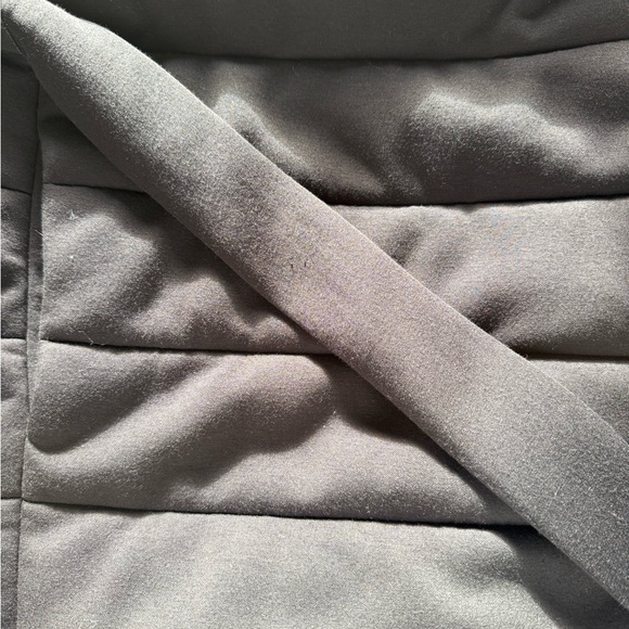 SPANX Black Wrap Coat with Belt - Picture 7 of 7